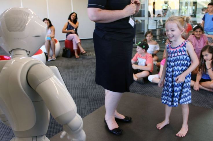 Pepper has been entertaining children at the Dudley Denny City Library in Mackay