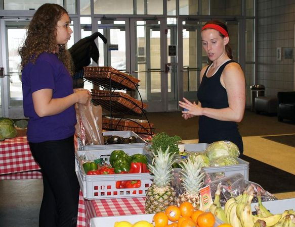 Grand Rapids Public Library makes room on the shelf for fresh fruits and veggies